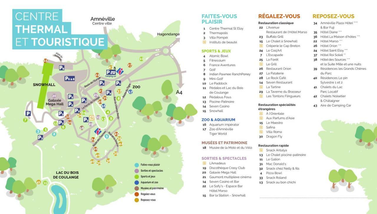 Amneville Centre Touristique Amnéville Exterior foto